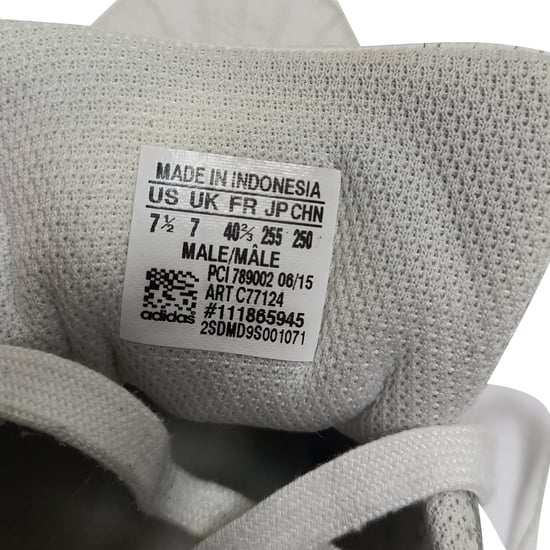 Adidas Superstar lage sneakers in wit kalfsleer - Image 6