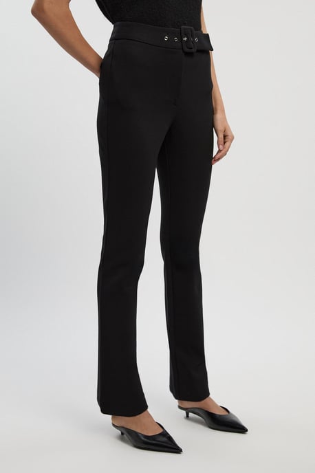 Ponte Buckle Belt Legging - Image 2