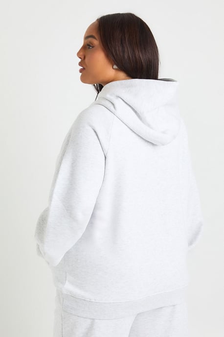 Plus Core Basic Raglan Seam Oversized Hoodie - Image 2
