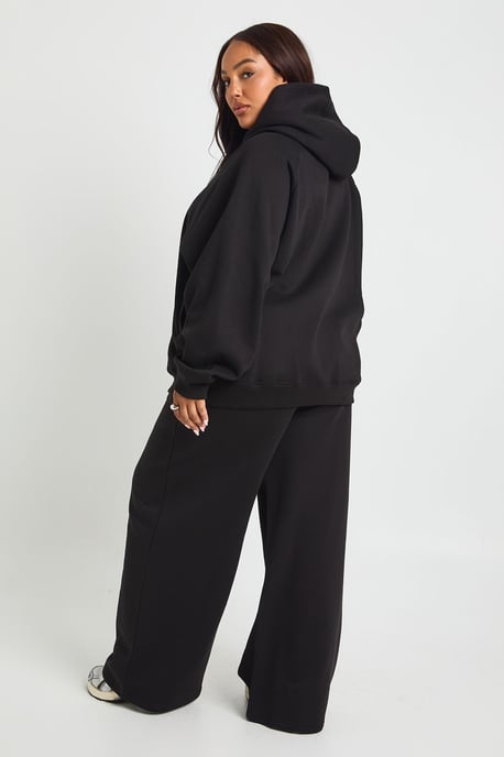 Plus Core Basic Pintuck Detail Straight Leg Jogger - Image 2
