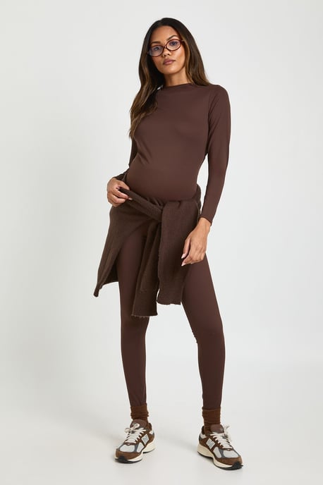 Maternity Supersoft Sculpt Bump Support Legging - Image 3