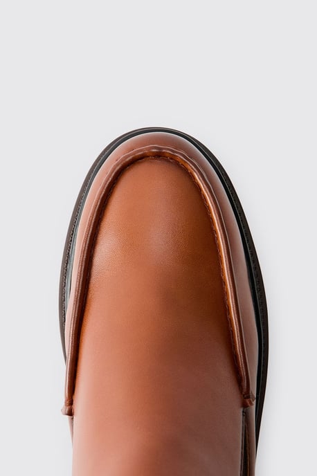 PU Apron Front Chelsea Boot - Image 3
