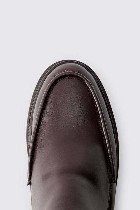 PU Apron Front Chelsea Boot - Image 3