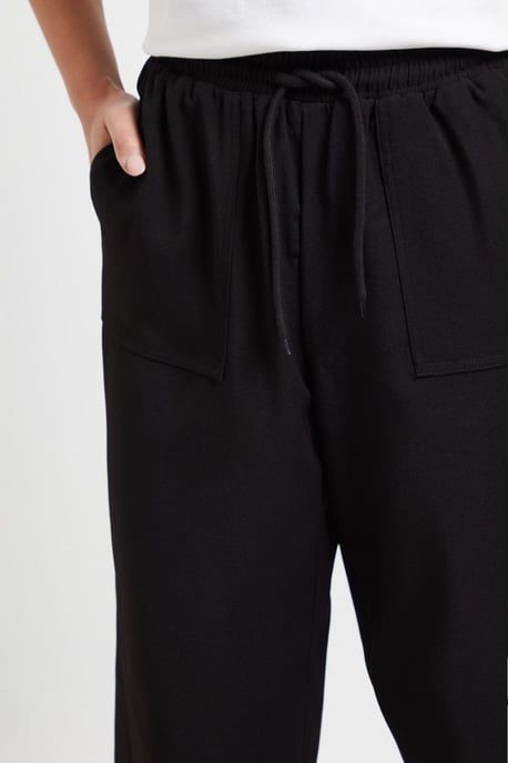 Petite Pull On Barrel Leg Trouser - Image 4