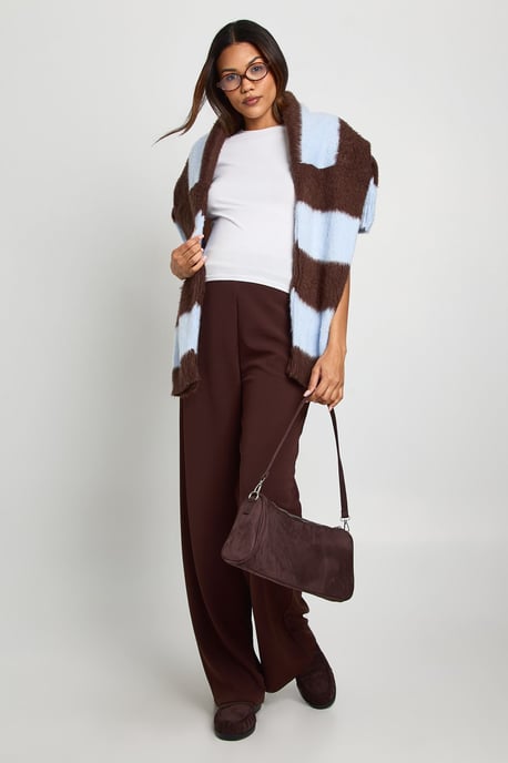 Maternity Tailored Wide Leg Trouser - Image 1