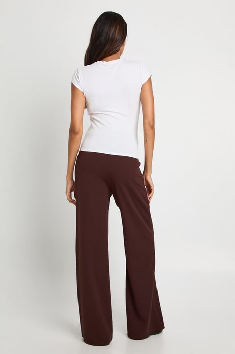 Maternity Tailored Wide Leg Trouser - Image 2