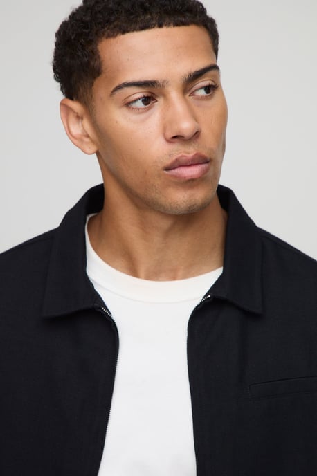 Oversized Welt Pocket Overshirt - Image 3