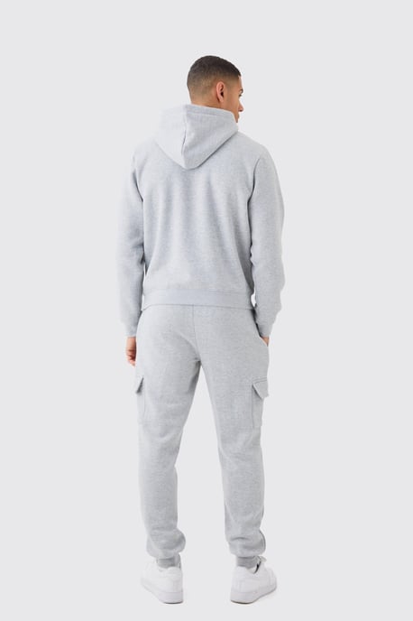 Boxy Hooded Cargo Tracksuit - Image 2