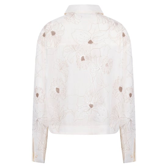 Nukus Nks02167 17 adora blouse embroidery off white - Image 2