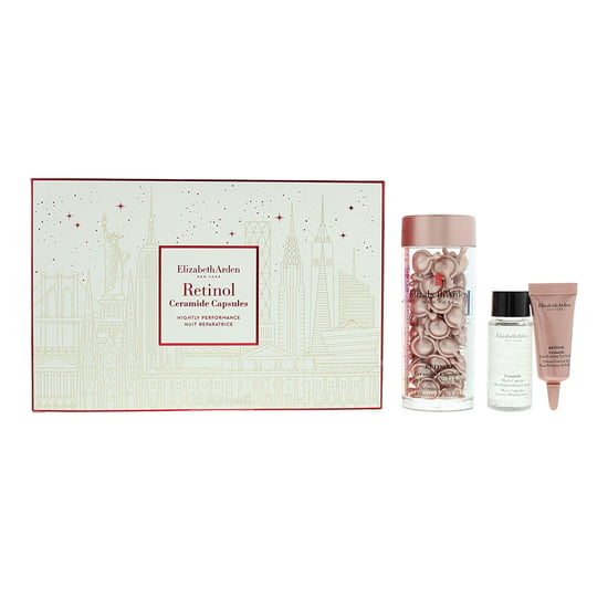 Elizabeth Arden Retinol Ceramide Capsules Night Serum, Eye Cream + Skin Essence - Image 1