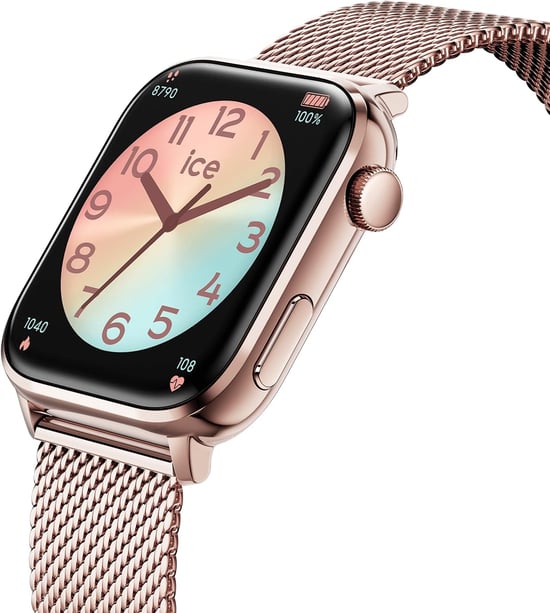 Ice Watch Ice Smart 2.0 - Rose Gold - Milanese Unisex's Rose Gold Watch 024562 - Image 2