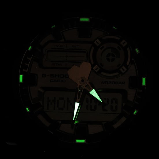 Casio G-shock Heren Horloge Zwart GA-010GGB-1A9ER - Image 4