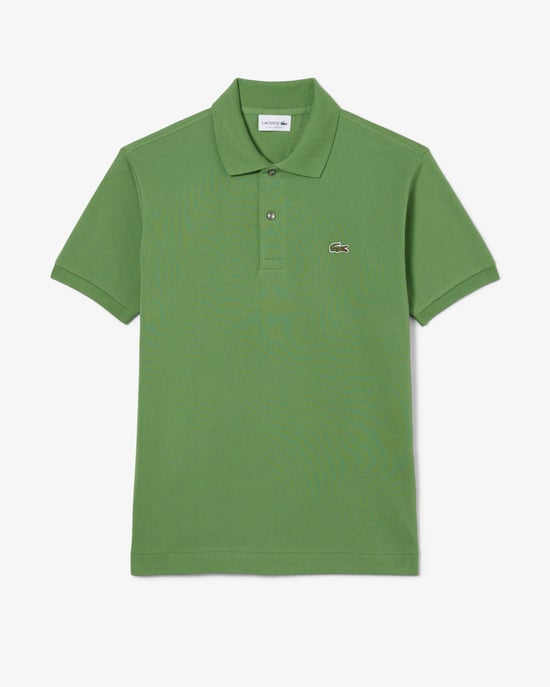 L.12.12 Classic Fit Polo Shirt in Sage Green - Image 5