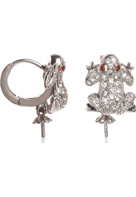 Lancaster JLA-EAR-FROG-1 Ladies Earrings - Image 2