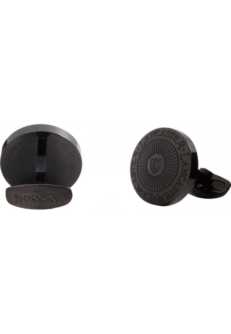 Lancaster GLA020A-BK Mens Cufflinks - Image 1