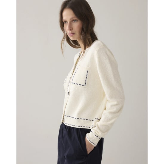 Summum 7s7995-70072 122 cardigan frisee knit ivory - Image 2