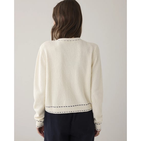 Summum 7s7995-70072 122 cardigan frisee knit ivory - Image 6