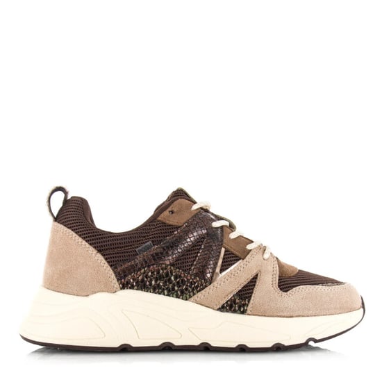 Poelman Posh by sneaker beige brown lage sneakers dames - Image 1