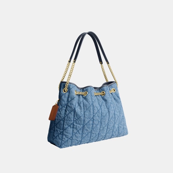 Evelyn Shoulder Bag In Regenerative Cotton With Quilting - Image 2