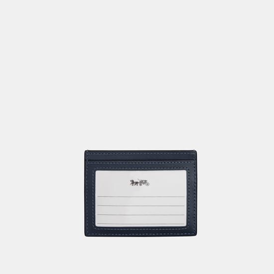 Slim Id Card Case In Regenerative Cotton With Quilting - Image 2