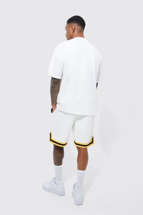 Oversized Ofcl Basketball T-shirt And Short Set - Image 2