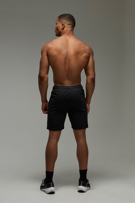 Man Active Zip Pockets Stretch 7inch Gym Short - Image 2
