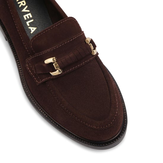 Carvela Suede Noto Loafer Loafers - Image 4