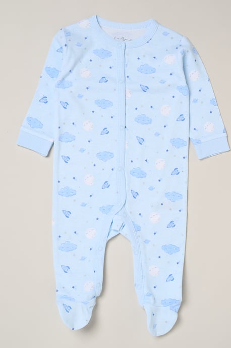 5-Piece Rocket Print All in One Baby Gift Set - Image 5