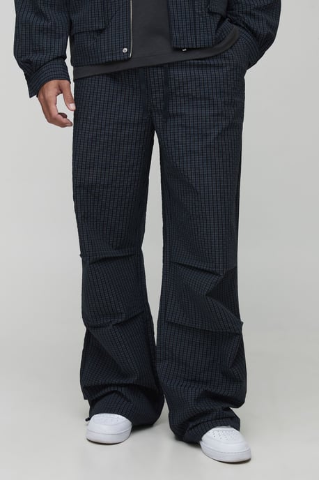 Tall Parachute Check Ripstop Trouser - Image 1