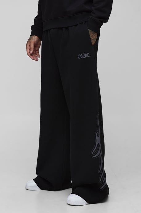 Tall Extreme Wide Leg Man Joggers - Image 1