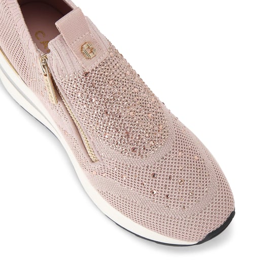 Carvela High Rise Zip Knit Sneakers - Image 4