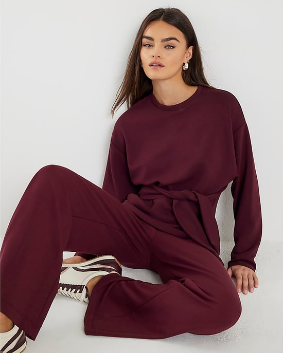 River Island Womens Top Red Premium Long Sleeve Tie Front - Image 2