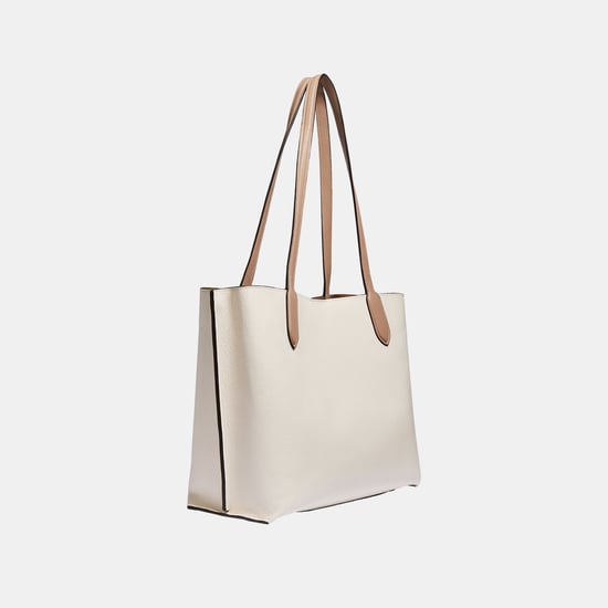 Willow Tote Bag In Colorblock - Image 2