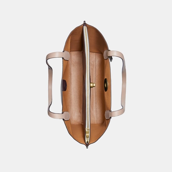 Willow Tote Bag In Colorblock - Image 4