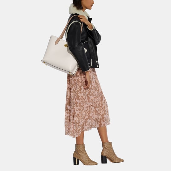 Willow Tote Bag In Colorblock - Image 5