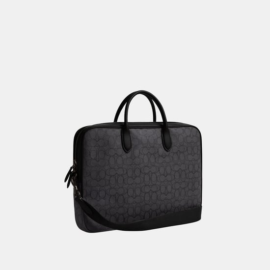 Theo Work Bag In Signature Jacquard - Image 2