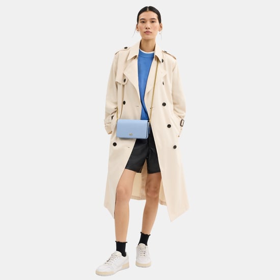 Mila Crossbody Bag With Signature Canvas - Image 6