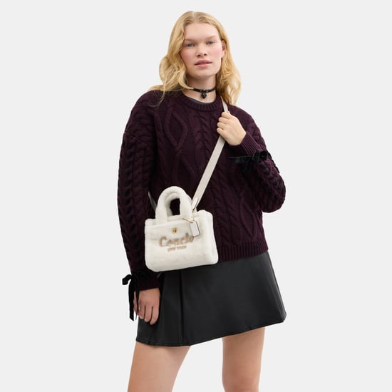 Cargo Tote Bag 20 In Shearling - Image 5