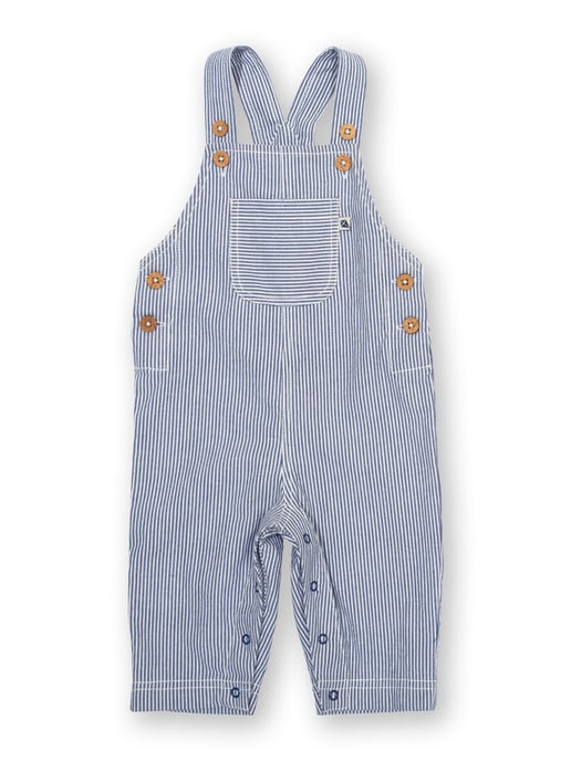 Kite Clothing Ticking Dungarees - Image 1