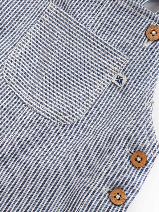 Kite Clothing Ticking Dungarees - Image 5