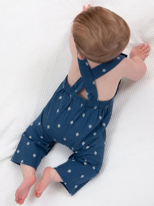 Kite Clothing Dobby Diamond Dungarees - Image 3