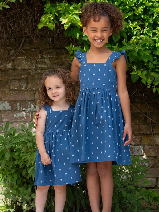 Kite Clothing Dobby Diamond Dress - Image 6