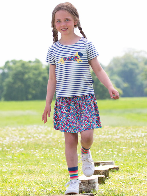 Kite Clothing Meadow Ditsy Skort Bright - Image 2