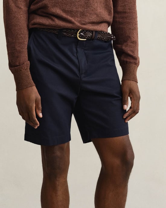 Regular Fit Shorts in Navy - Image 2