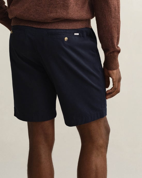 Regular Fit Shorts in Navy - Image 3