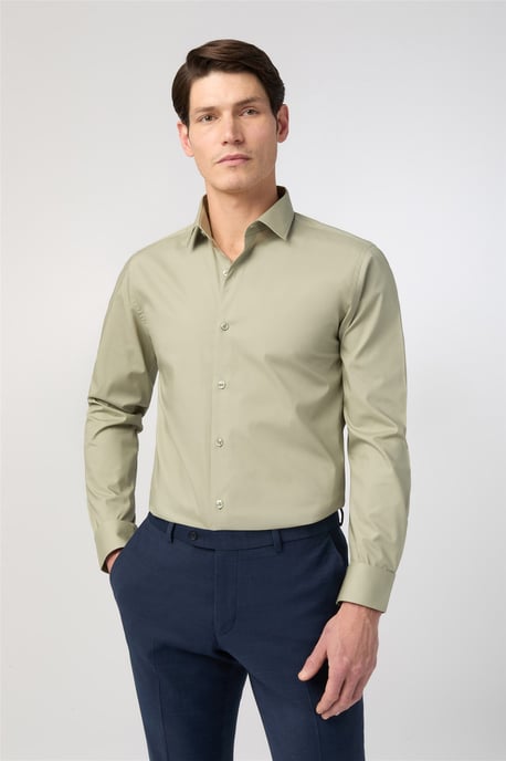 Slim Fit Stretch Shirt - Image 1