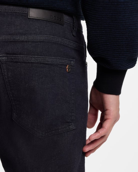 Delaware Slim Fit Jeans in Dark Grey - Image 4
