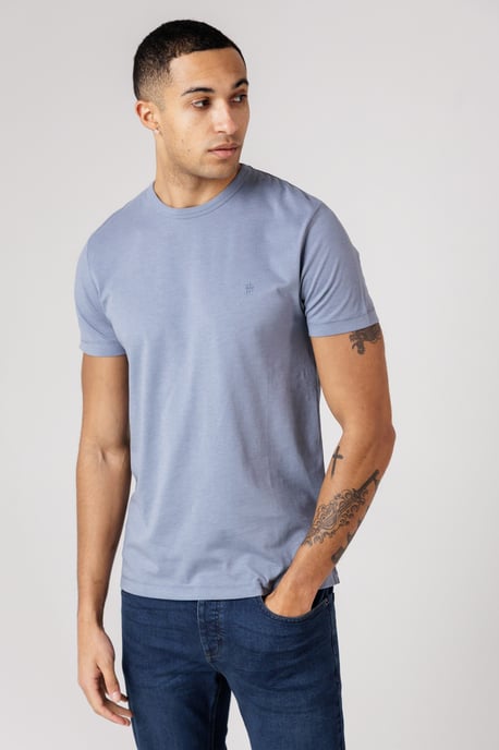 Green 5 Pack Cotton Crew Neck Short Sleeve T-Shirts - Image 4