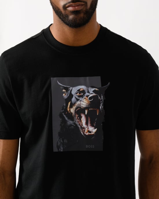Doberman T-Shirt in Black - Image 4