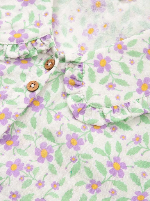 Kite Clothing Crendell Dolly Collar Muslin Blouse Garden Bloom - Image 5